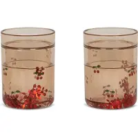 Konges Sløjd Glimmerkopper - 2-pak - Cherry - - OneSize - Kop