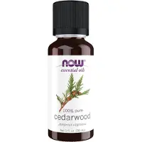 Now , Essential Oils, Cedervood, 1 fl oz (30 ml)