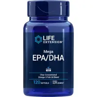 Life Extension , Mega EPA/DHA, 120 Mykegler