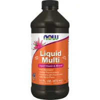 Now , Liquid Multi, Wild Berry, 16 fl oz (473 ml)