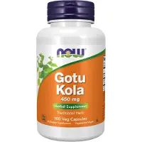 Now , Gotu Kola, 450 mg, 100 Veg Capsules