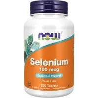 Now , Selen, 100 mcg, 250 Tabletter
