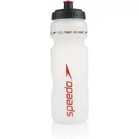 Speedo drikkeflaske Water Bottle White Black 800 ml