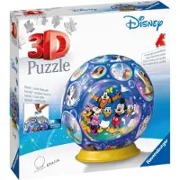 Ravensburger Disney Character 3D Puzzle Ball 72pc 3D Puslespil