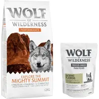 Wolf of Wilderness Økonomipakke: 2 x 12 kg - Explore: The Mighty Summit - Performance Kylling