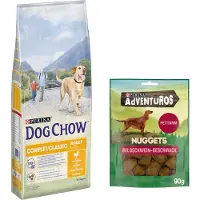 Dog chow PURINA Adult Complete/Classic Kylling - Økonomipakke: 2 x 14 kg