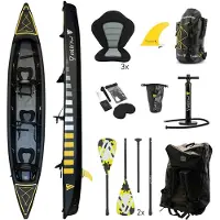 Yellowv Kayak Oppustelig Kajak