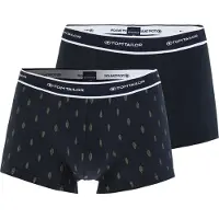 Tom Tailor Boksershorts mørkeblå / græsgrøn / hvid