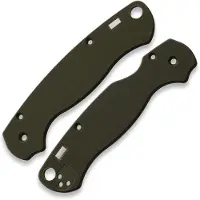 Glow Rhino Spyderco Para2 Scales OD