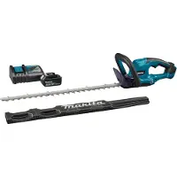 Makita DUH607RT akumuliatorinės gyvatvorių žirklės, 18 V, 1 x 5,0 Ah, DC18RC, ličio jonų, 600 mm