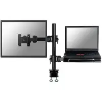 NeoMounts FPMA-D960NOTEBOOK - Monteringssæt - fuld bevægelse - for LCD display / notebook - sort - skærmstørrelse: 10-27 - klemmemonterbar, skrivebordsmonterbar