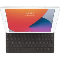 24hShop Apple Smart Keyboard til iPad / dansk QWERTY-tastatur / iPad-tastatur med Smart Connector
