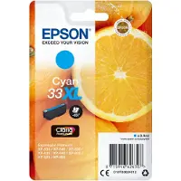 Epson 33XL Blækpatron Cyan