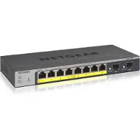 Netgear GS110TPv3 8-Port Gigabit PoE+ Ethernet Smart Switch with 2 SFP Ports and Cloud Management