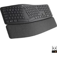 Logitech ERGO K860 Wireless Ergonomic - US (ISO) - Gaming Tastatur - Amerikansk engelsk - Sort