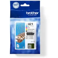 Brother LC 421VAL 4-Pack Ink Black/Yellow/Cyan/Magenta