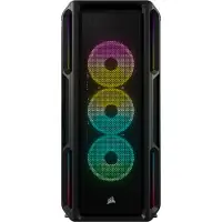 Corsair iCUE 5000T RGB - Black - Kabinet - Miditower - Sort