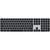 Apple Magic Keyboard with Touch ID and Numeric Keypad - Tastatur - trådløs - Bluetooth - QWERTY - russisk - sorte taster