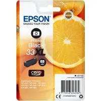 Epson 33XL Blækpatron sort foto