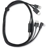 Wacom X-Shape Cable - Video / audio / data / strømkabel - USB, HDMI han til strøm, digitalisator-stik - for One DTC133