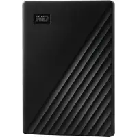Western Digital WD My Passport WDBPKJ0040BBK - Harddisk - krypteret - 4 TB - ekstern (bærbar) - USB 3.2 Gen 1 - 256-bit AES - sort