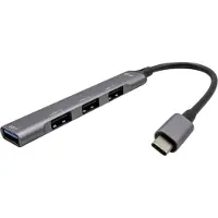 I-Tec - Hub - 1 x SuperSpeed USB 3.0 + 3 x USB 2.0 - desktop
