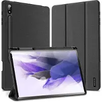 DUX Samsung Galaxy Tab S9+ Domo Tri-Fold Smart Folio Cover - Sort
