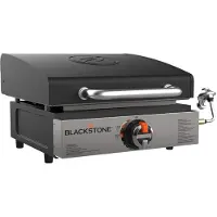 Blackstone 2143EU, 1 zone(s), Udendørs, Butan/propan, Fritstående, Sort, Grå, Dreje