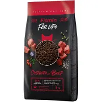 Fitmin Cat For Life Kastrat, oksekød - 2 x 8 kg