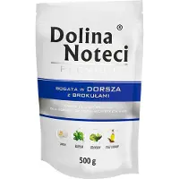 Dolina Noteci Premium Megapack i poser, 40 x 500 g - Rig på torsk med broccoli