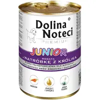 Dolina Noteci Premium Junior, 24 x 400 g - Lever fra kanin