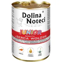 Dolina Noteci Premium Junior, 24 x 400 g - Oksehjerter