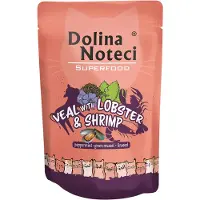 Dolina Noteci Superfood, 10 x 85 g - Kalvekød med hummer og rejer