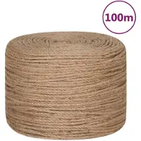 vidaXL jutereb 100 m langt 6 mm tykt