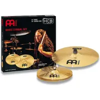 Meinl HCS Cymbal Set 14" Hi Hat & 18" Crash/Ride