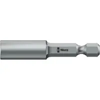 Wera 879/4, 1 stk, Sekskantet, 25,4 / 4 mm (1 / 4), M10, Rustfrit stål, 50 mm