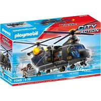 Playmobil City Action - SWAT-Redningsflyver - 71149 - 117 Dele - - OneSize - Legetøj