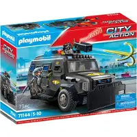 Playmobil City Action - SWAT-ATV - 71144 - 73 Dele - - OneSize - Legetøj