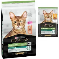 Purina Pro Plan Adult Sterilised Salmon 3kg Kattemad