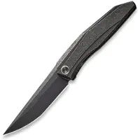 We Knife Cybernetic Framelock Etched