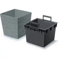 Prosperplast 14l Furu Collection 29.5x29.5x29 Cm Blomsterpotte