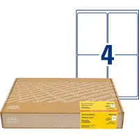 Avery Zweckform Shippingetiket 99,1x143,5 mm hvid - (300 ark x 4 stk.)