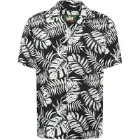 Key Largo Skjorte 'Havanna' sort / hvid