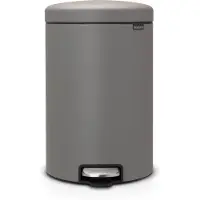 Brabantia New Icon pedalspand 20 liter Mineral concrete grey