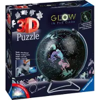 Ravensburger 3D Glow Dark Starglobe 180p 3D Puslespil