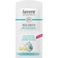Lavera Basis sensitiv antirynke maske Q10 Ansigtsmaske 10 ml
