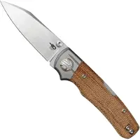 Bestech Tonic - Satin - Micarta foldekniv, brun