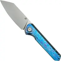Kansept Knives Bulldozer Framelock Timascus