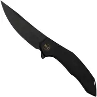 We Knife Merata Framelock Black Ti