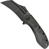 Kansept Knives KTC3 Linerlock Black Micarta